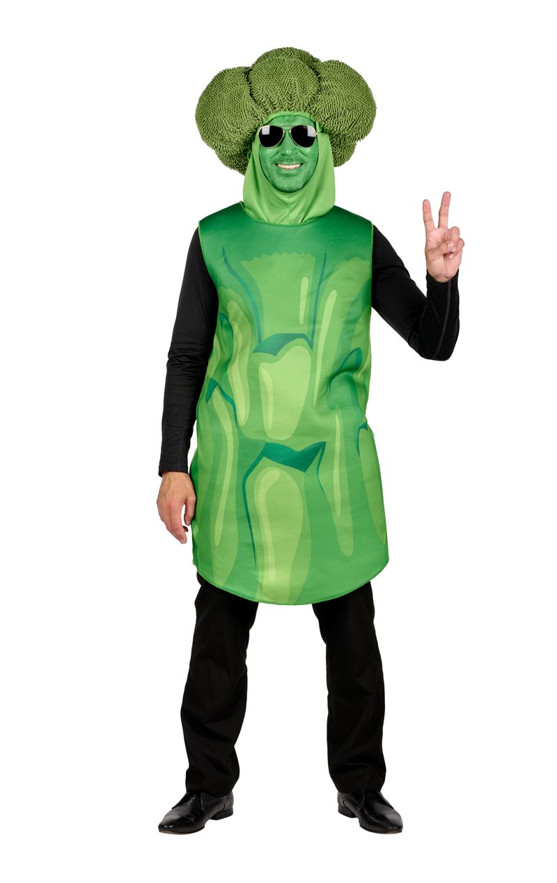 Adult Mr Broccoli Costume - Joke.co.uk