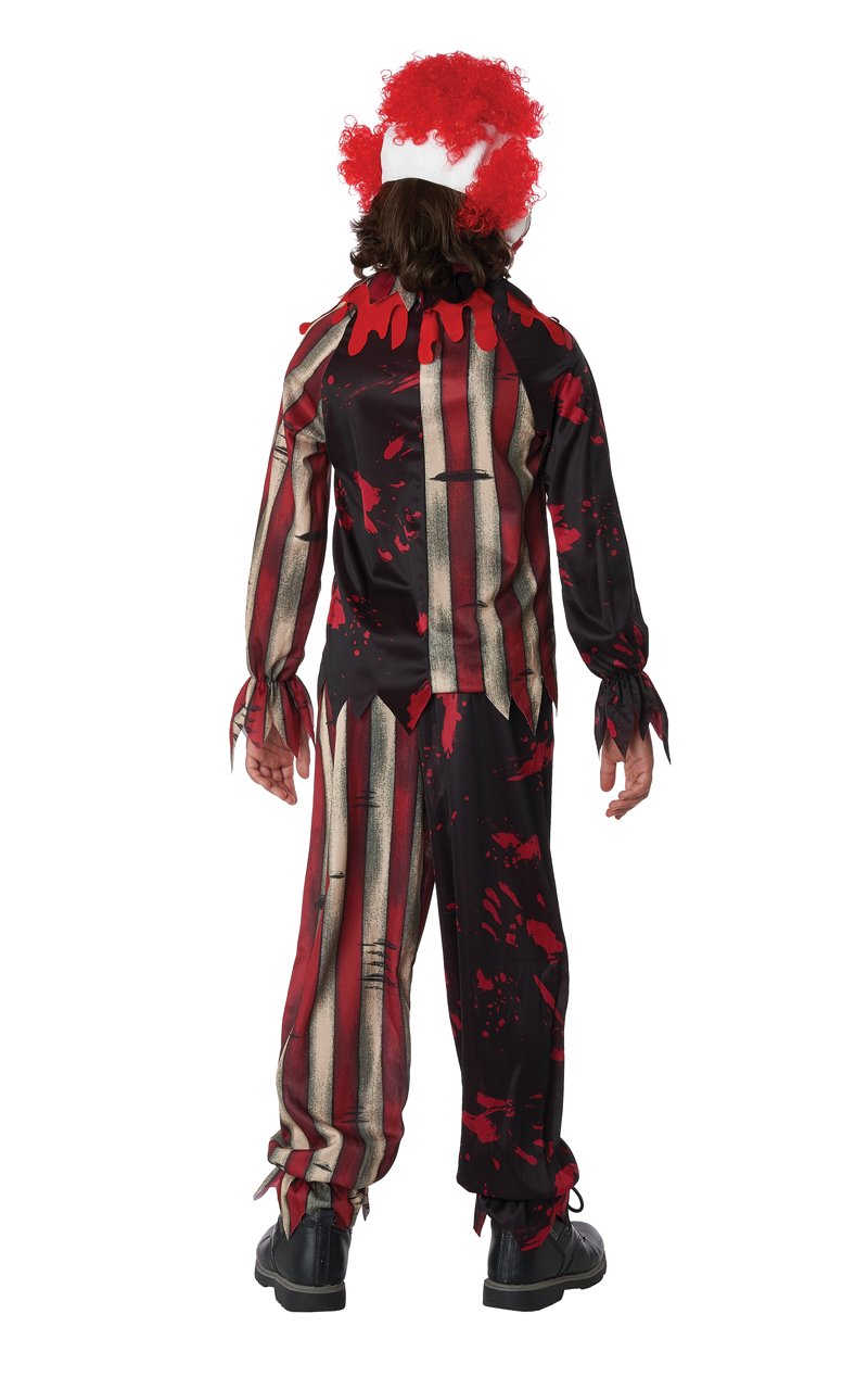 Boys Killer Carnival Clown Costume - Joke.co.uk