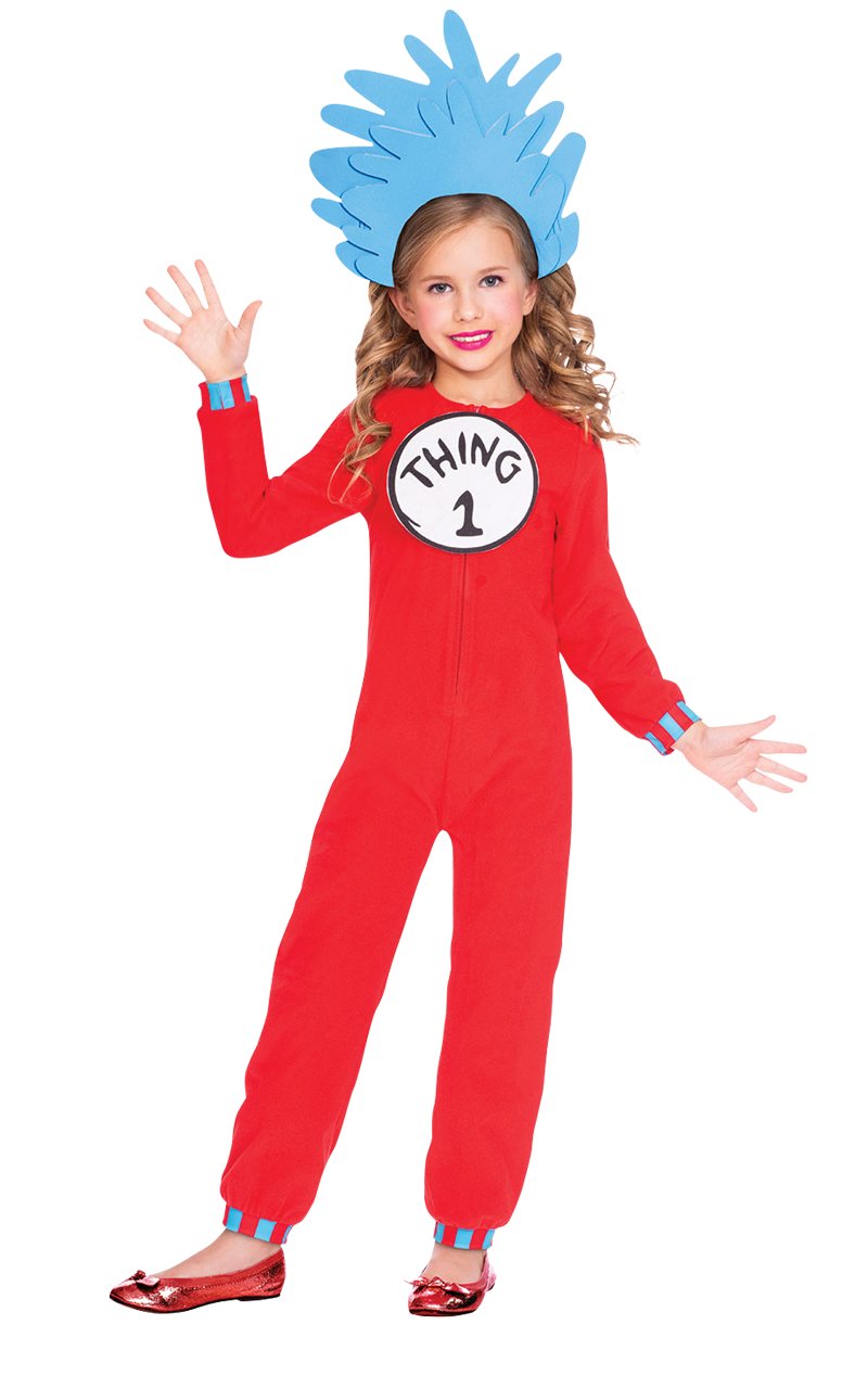 Childrens Thing 1 and 2 Costume - Joke.co.uk