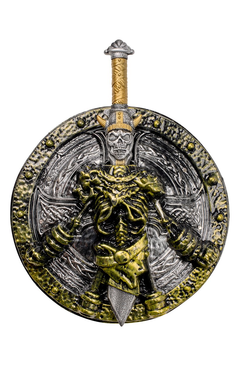 Viking Shield and Sword Accessory - Joke.co.uk