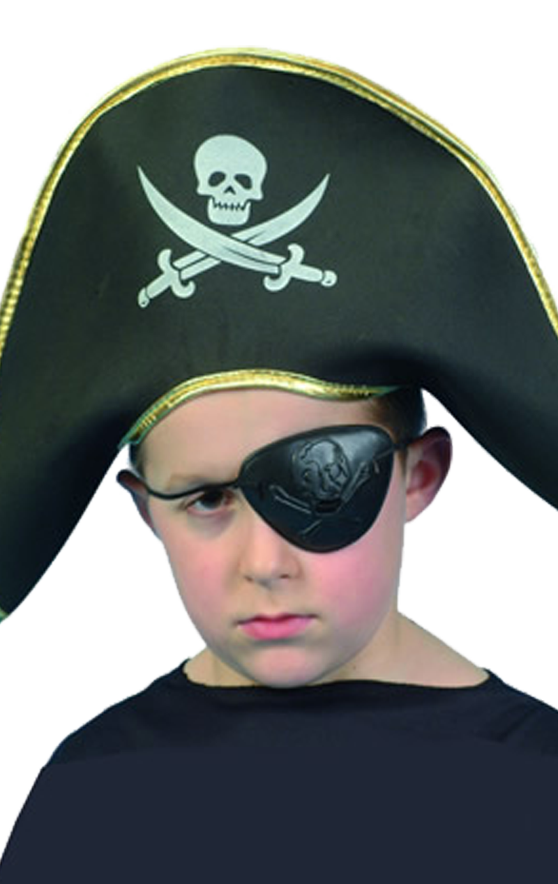 Piratenkapitän-Hutzubehör für Kinder