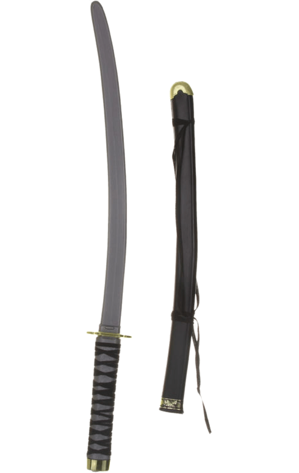 Samurai-Schwert und Scheide als Zubehör