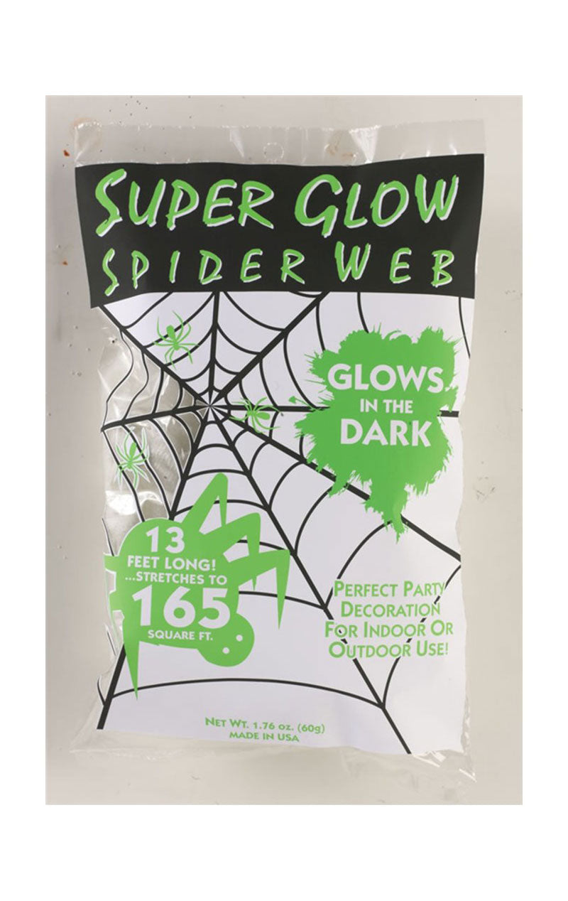 Super leuchtende Spinnennetz-Dekoration