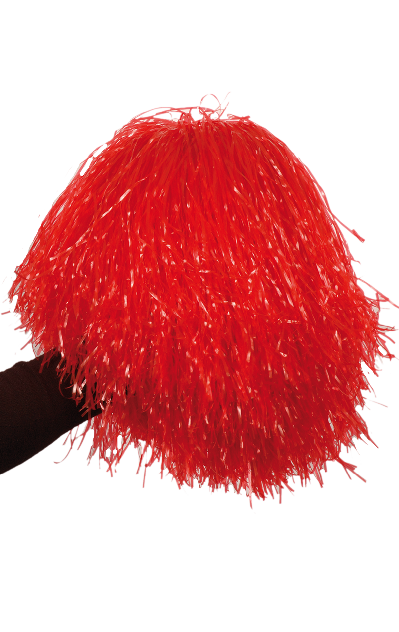 Rote Pompons