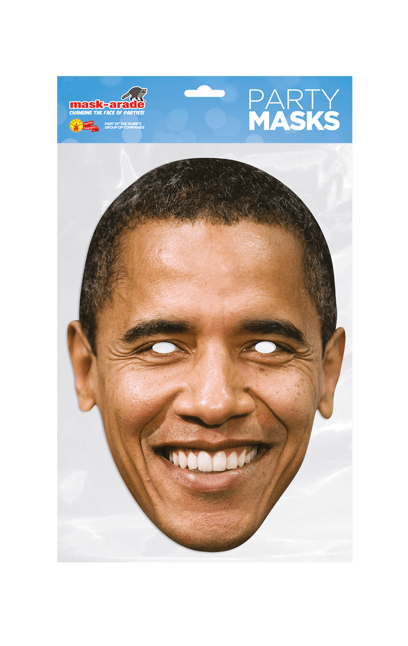 Präsident Barack Obama Cutout Facepiece