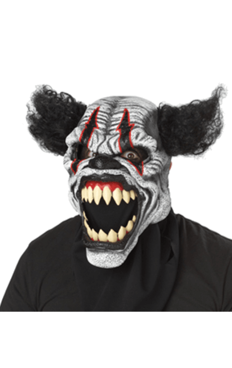 Halloween-Clown-Ani-Motion-Gesichtsschutz