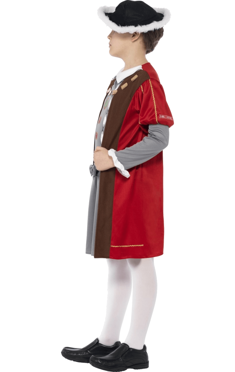 Henry VIII Kostüm für Kinder