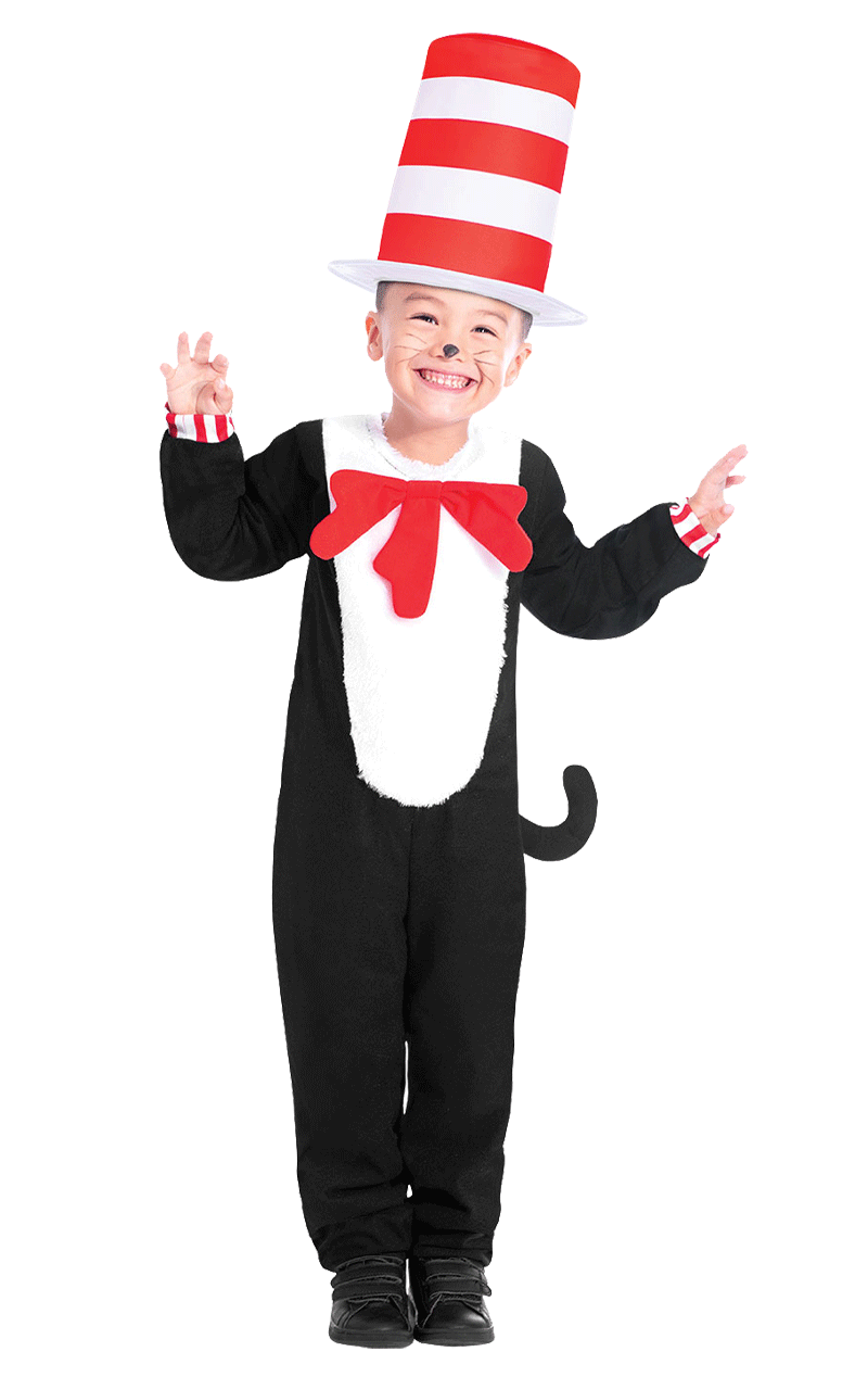 Katze im Hut Kostüm für Kinder