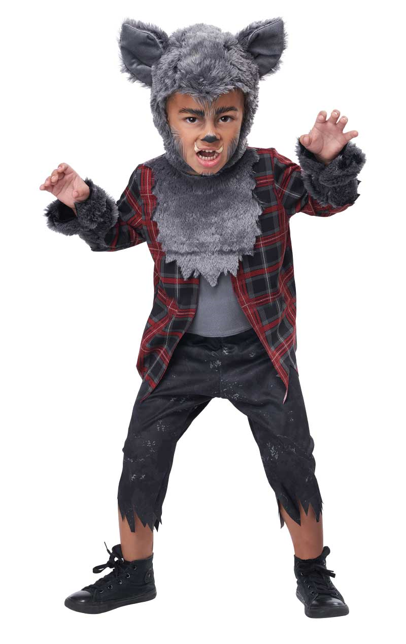 Werwolf-Welpen-Kostüm für Kinder