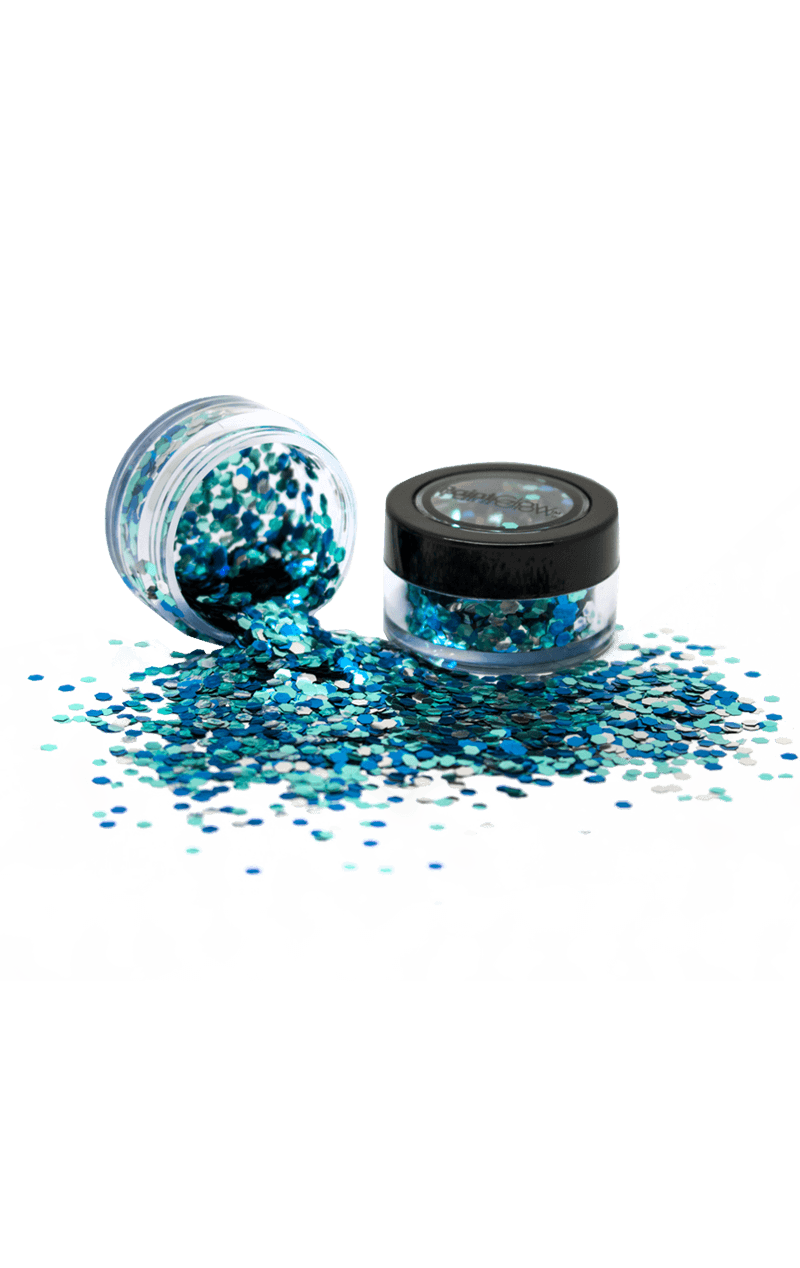 Chunky Blue Mix Bio-Glitter