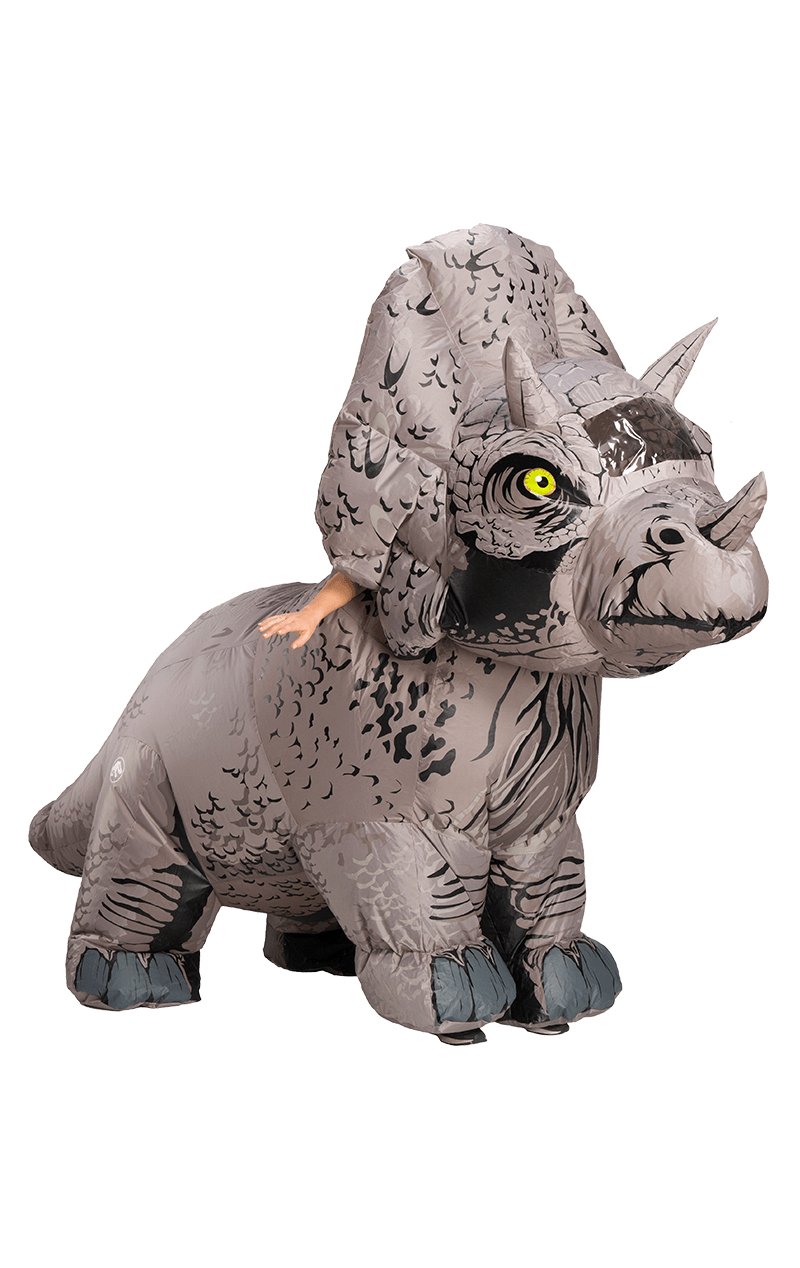 Aufblasbares Triceratops-Kostüm