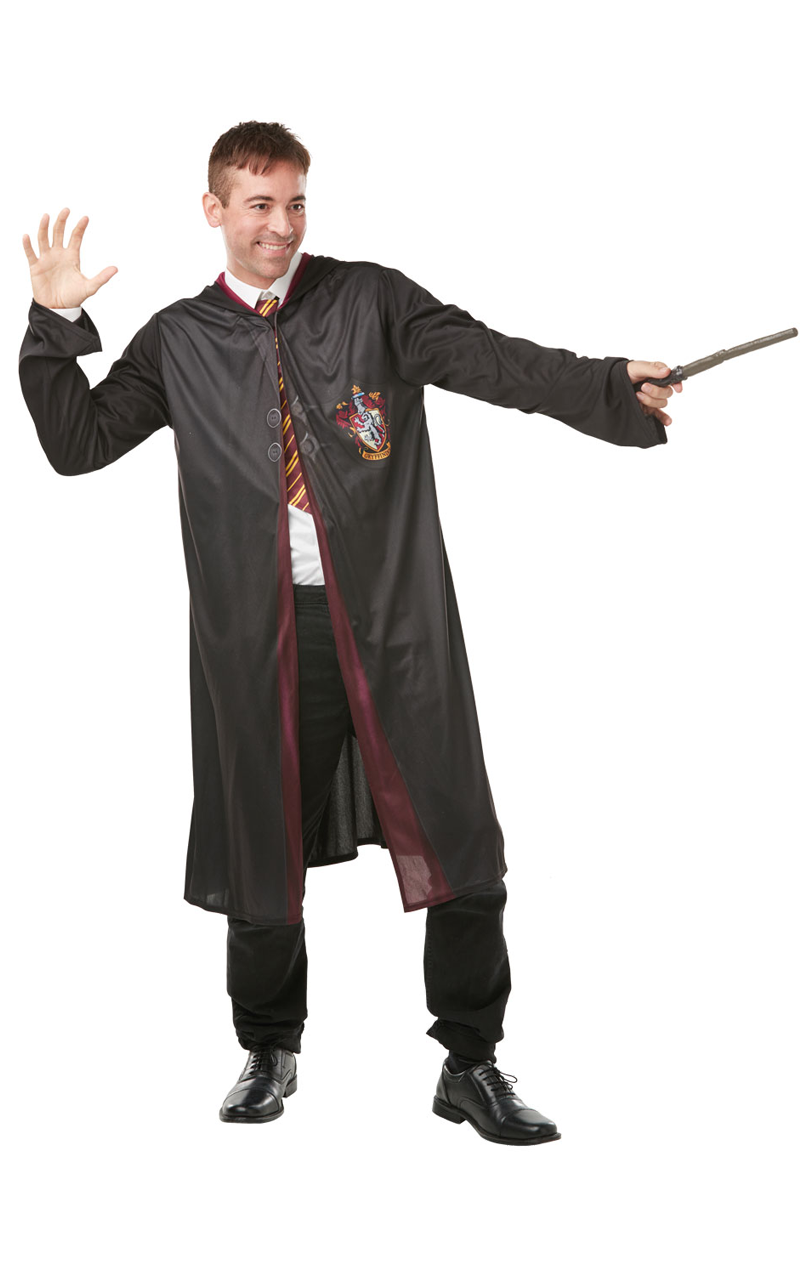 Deluxe Gryffindor Robe Kostüm für Erwachsene