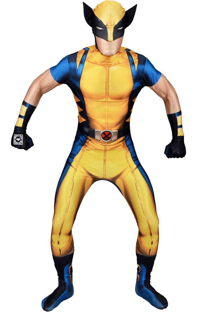 Herren Deluxe Wolverine Morphsuit mit Zappar