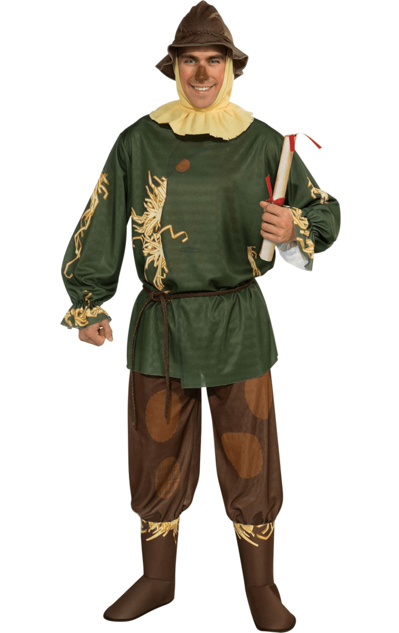 Offizielles Zauberer-von-Oz-Vogelscheuchen-Kostüm für Erwachsene