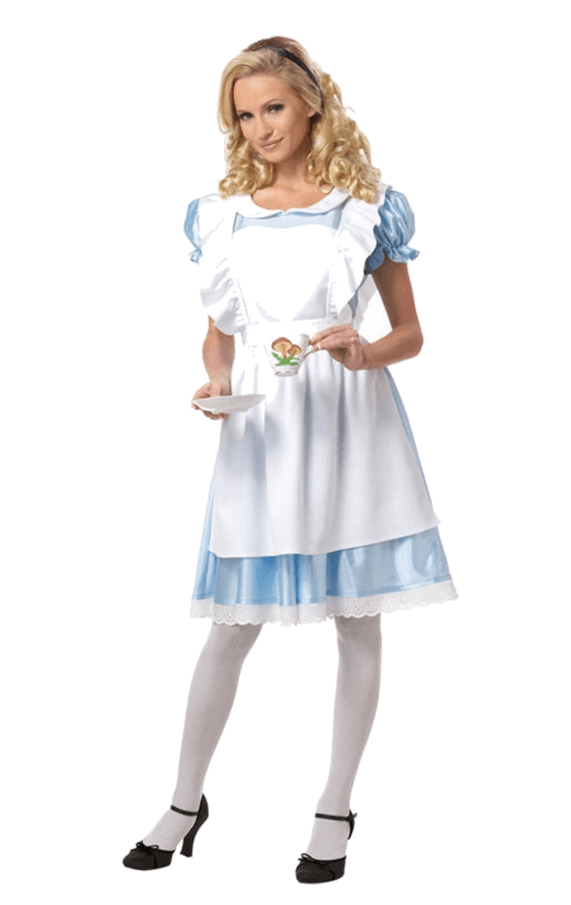 Elegantes Alice im Wunderland Kostüm für Damen