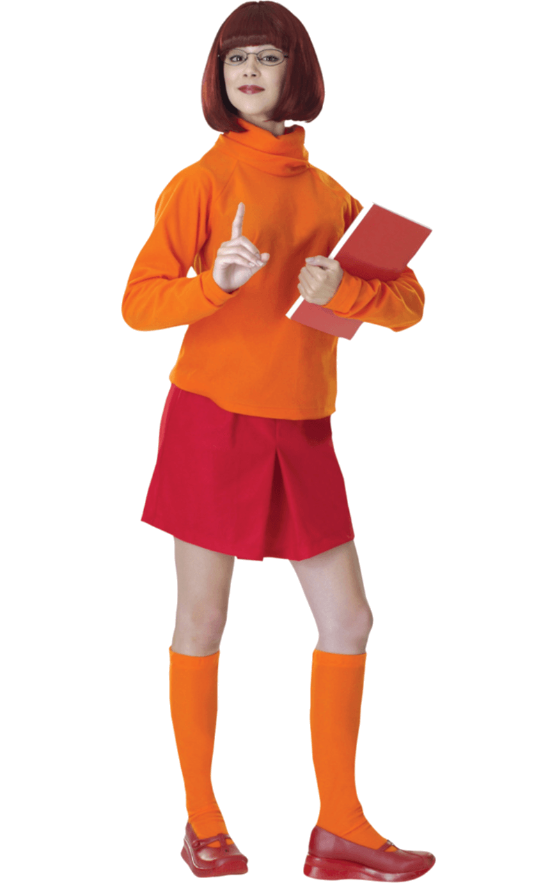 Velma-Kostüm für Erwachsene (Scooby-Doo)