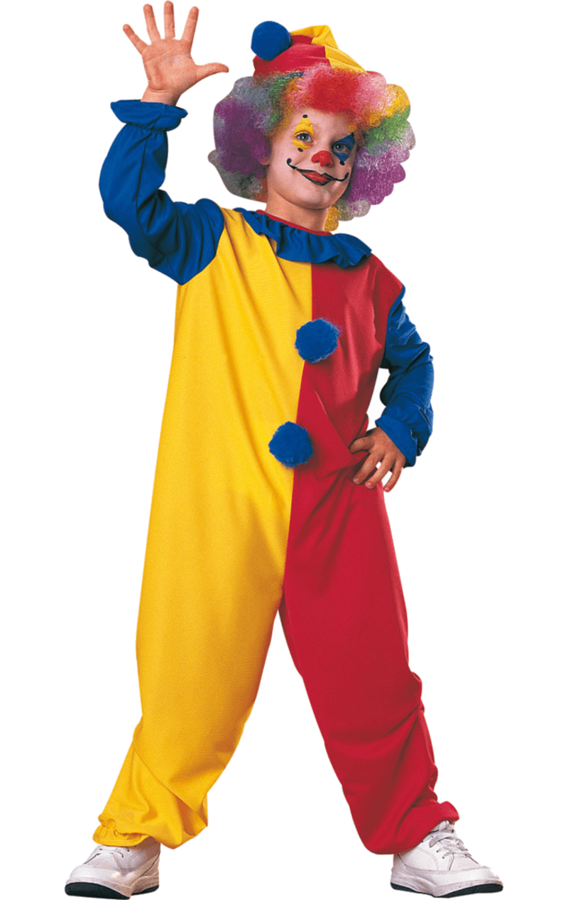 Einfaches Clown-Kostüm für Kinder