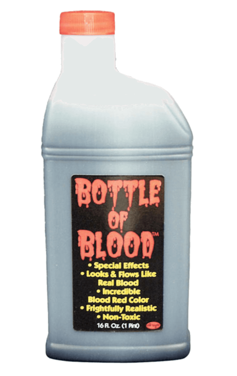 Pint-Flasche Blut