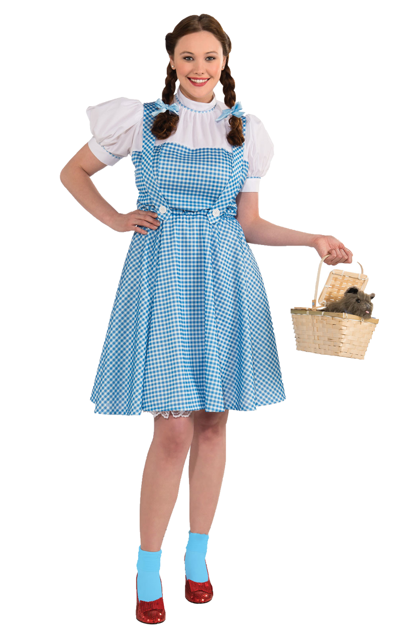 Zauberer von Oz Kostüm Dorothy für Damen in Übergröße