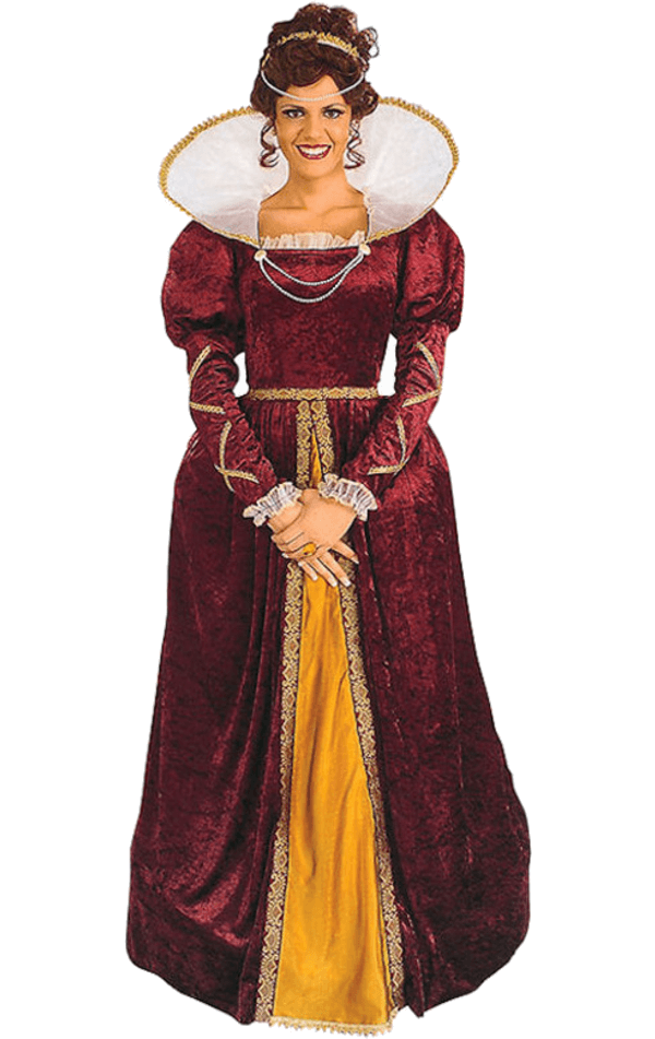 Queen Elizabeth Kostüm für Erwachsene