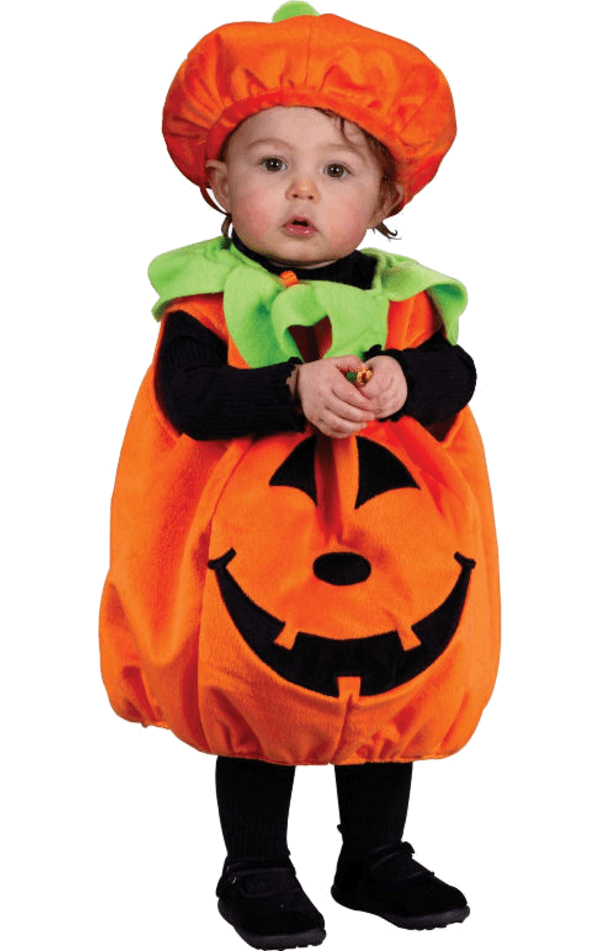 Baby-Orange-Kürbis-Kostüm