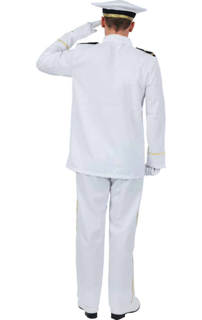 Marineoffizier-Kostüm für Erwachsene