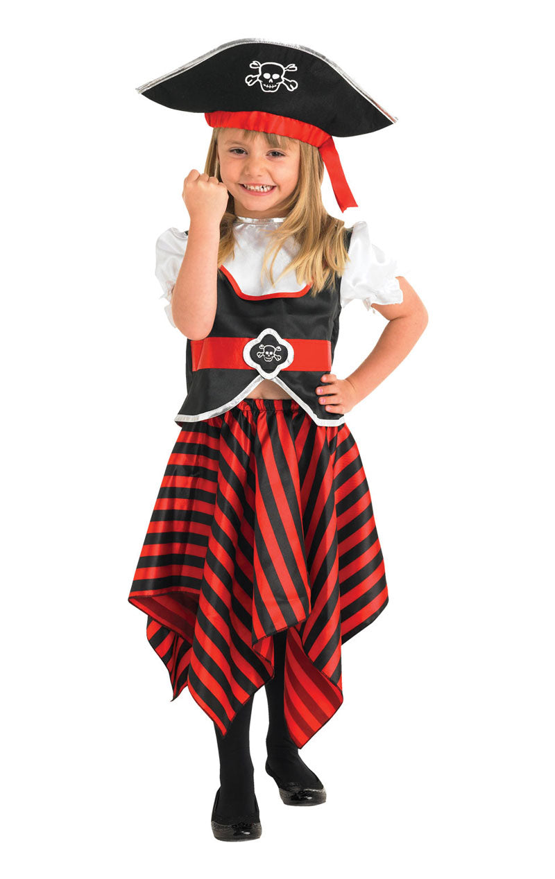 Kinder Piratenkostüm für Mädchen