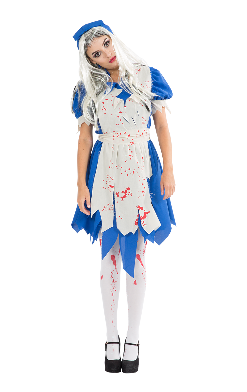 Alice im Horrorland Kostüm für Damen