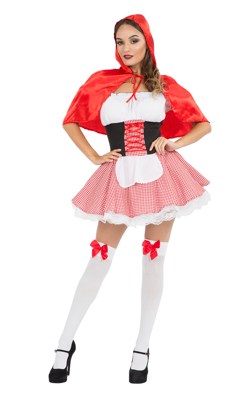 Rotkäppchen-Märchenbuch-Kostüm für Erwachsene