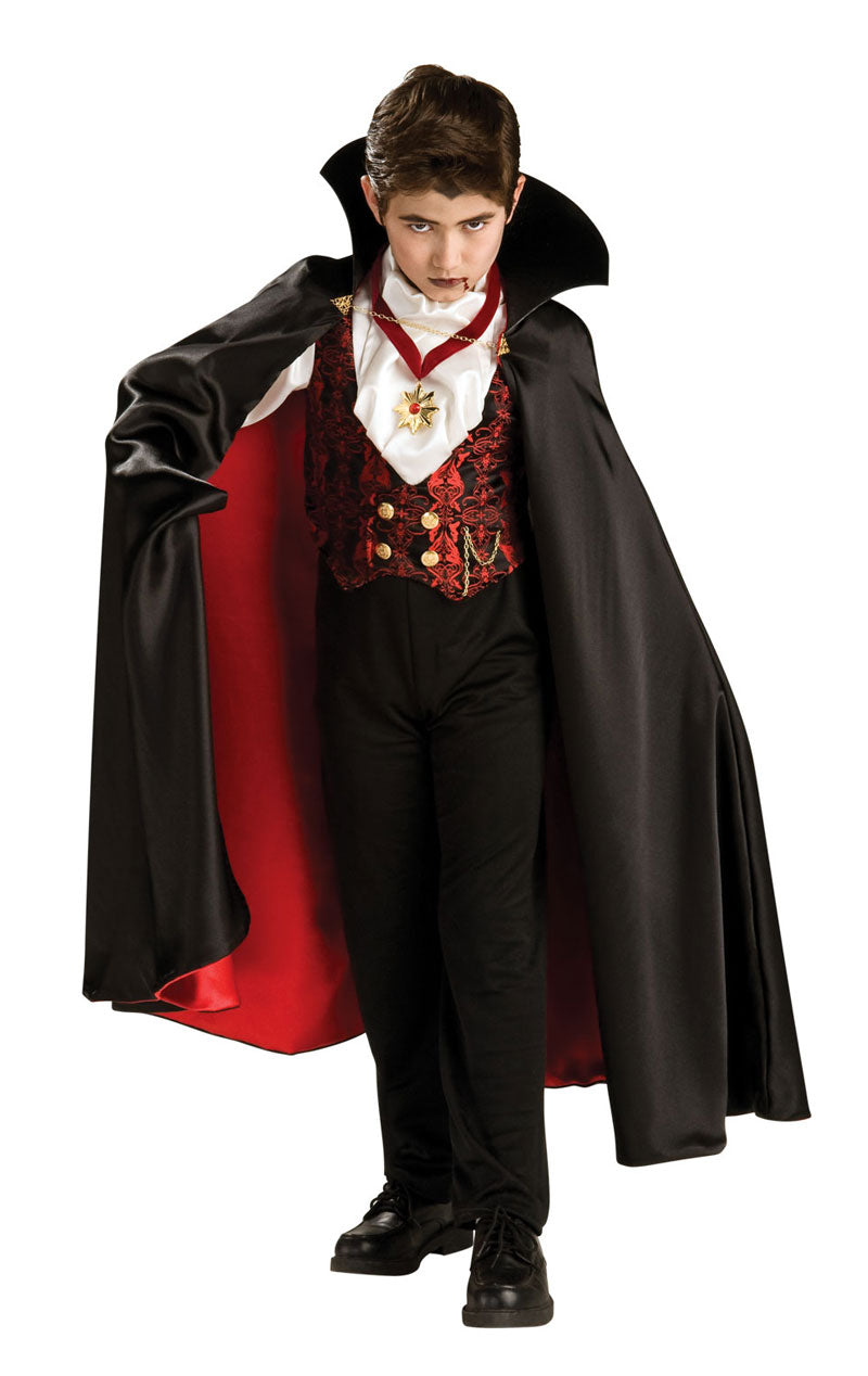 Klassisches Vampir-Halloween-Kostüm für Jungen