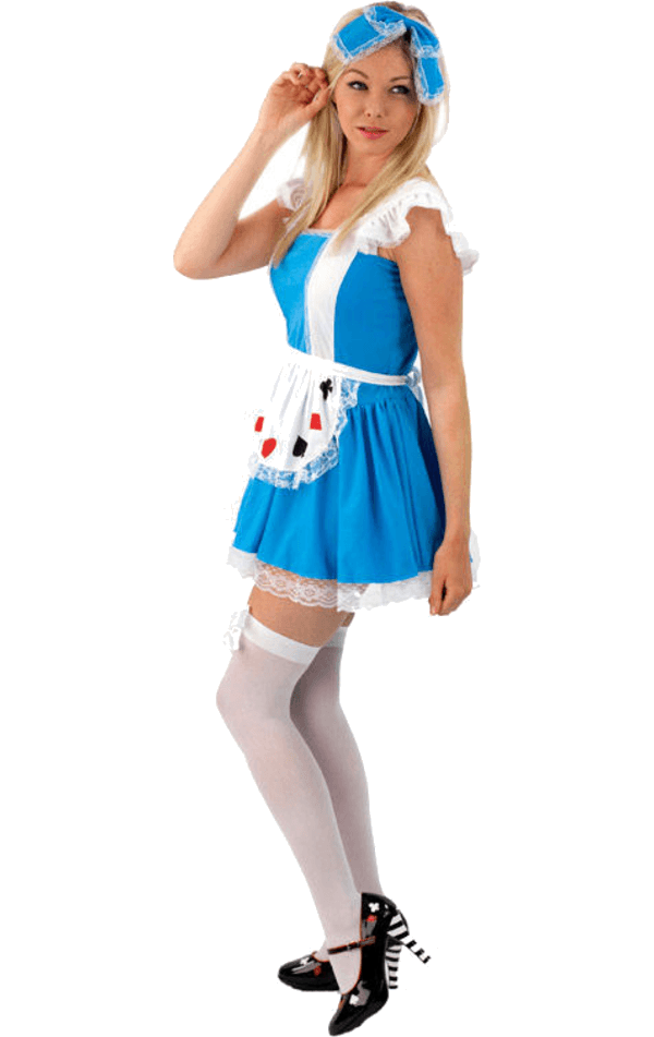 Märchenbuch-Alice im Wunderland-Kostüm für Erwachsene