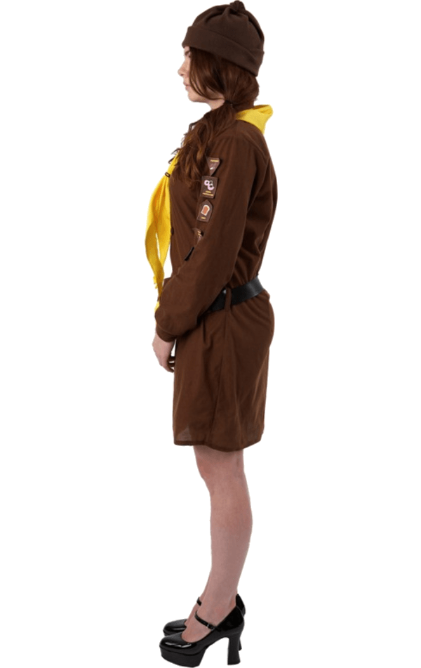 Erwachsene Mädchen Brownie Uniform Kostüm