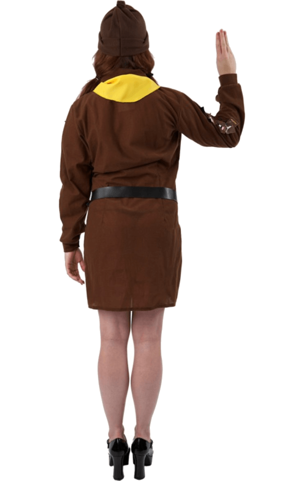 Erwachsene Mädchen Brownie Uniform Kostüm