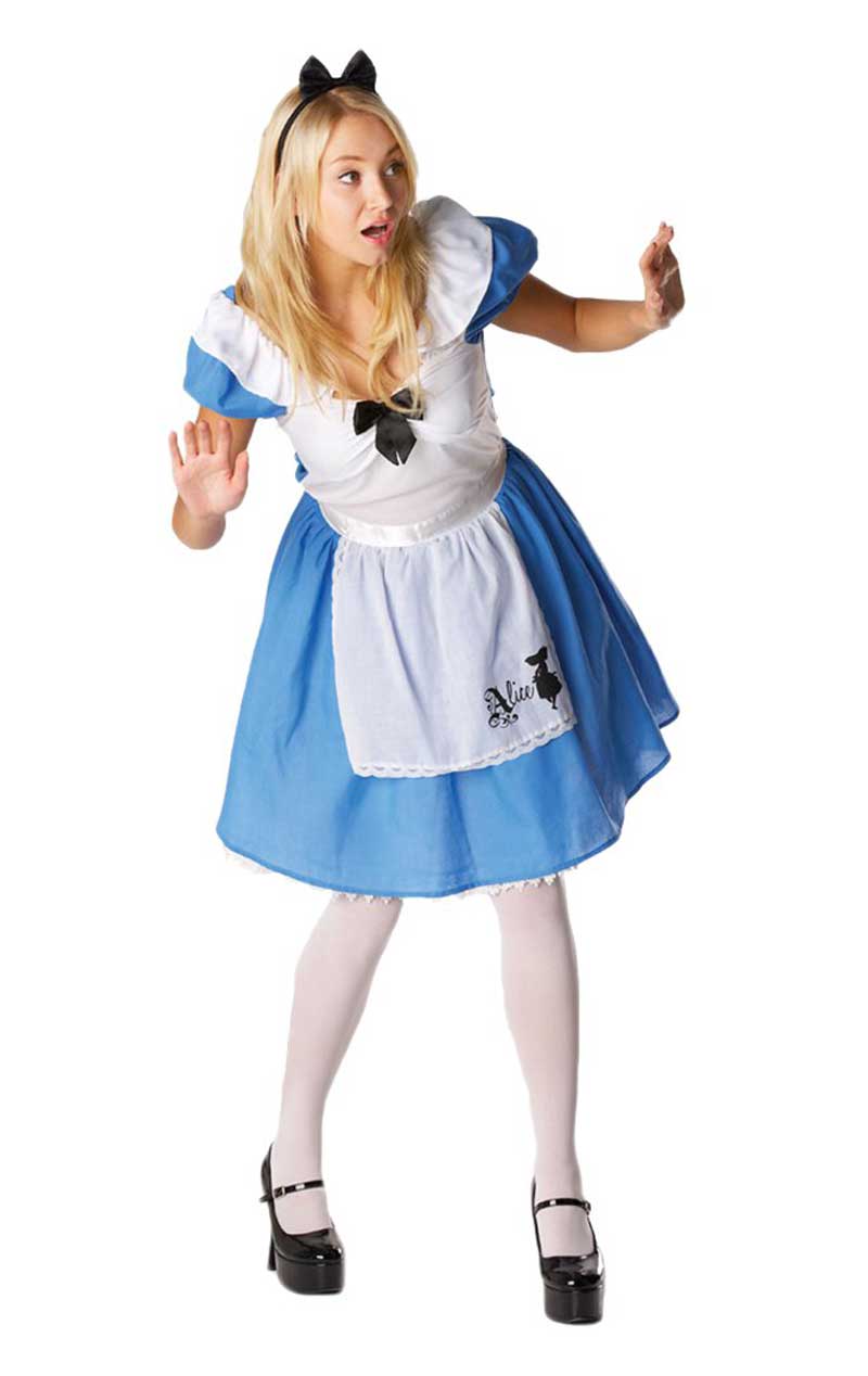 Damen Disney Alice im Wunderland Kostüm