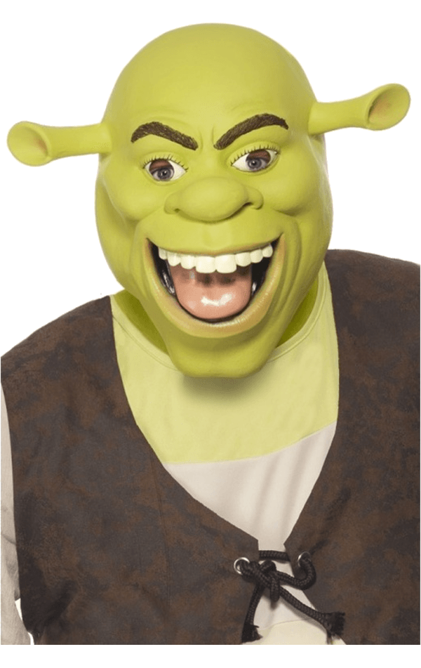 Shrek Latex Gesichtsmaske