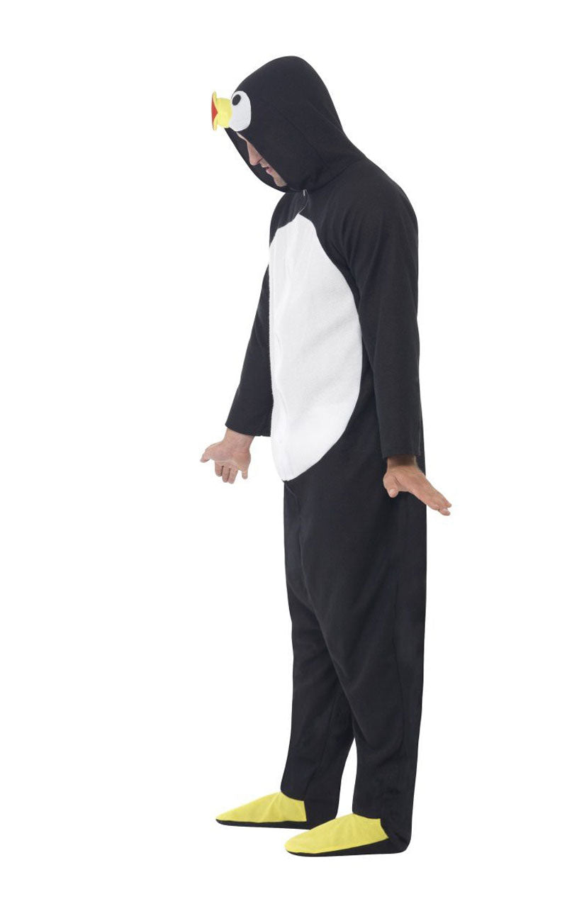 Pinguin-Strampler-Kostüm für Erwachsene