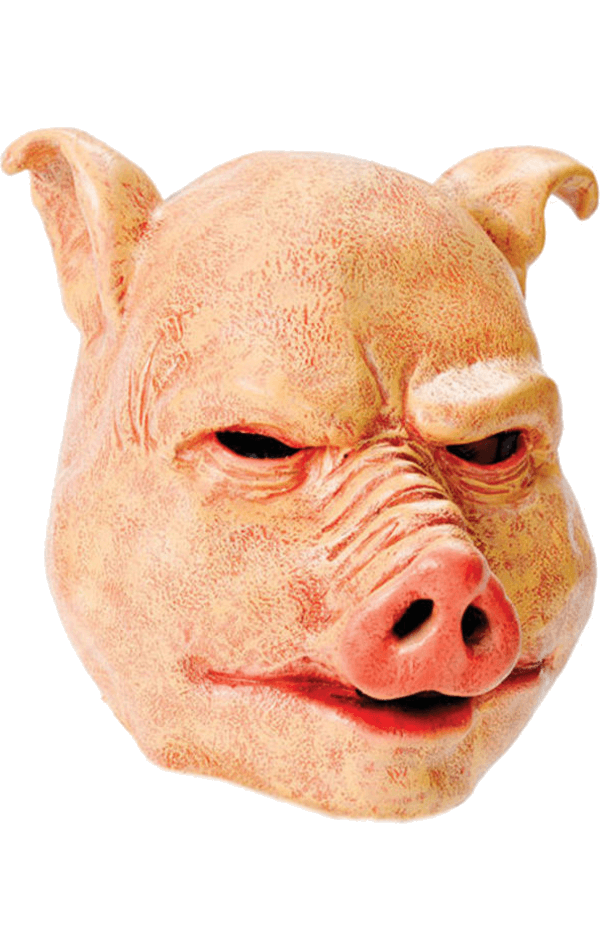 Gruseliger Schweinegesichtsschutz