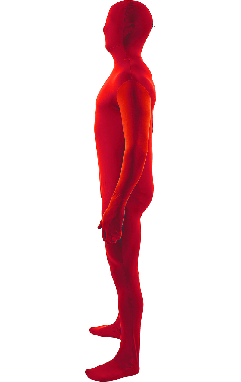 Roter Zweite-Haut-Anzug für Erwachsene