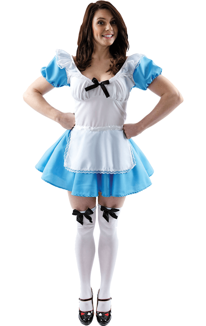 Traditionelles Alice im Wunderland-Kostüm für Damen