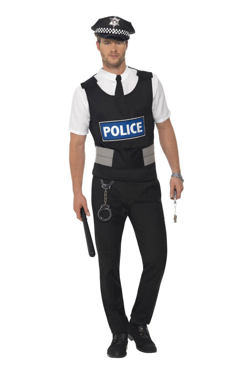 Sofort-Polizisten-Set für Herren