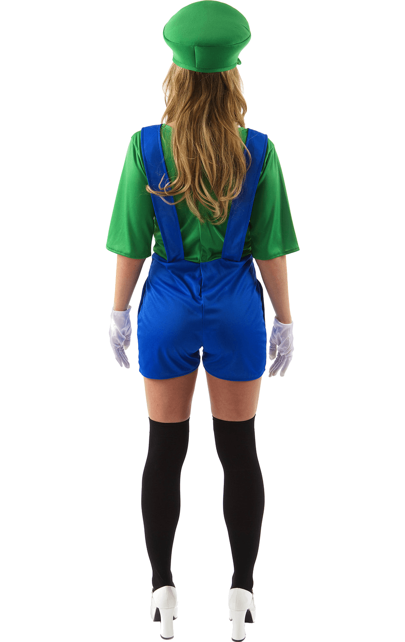 Luigi Super Mario Kostüm für Damen