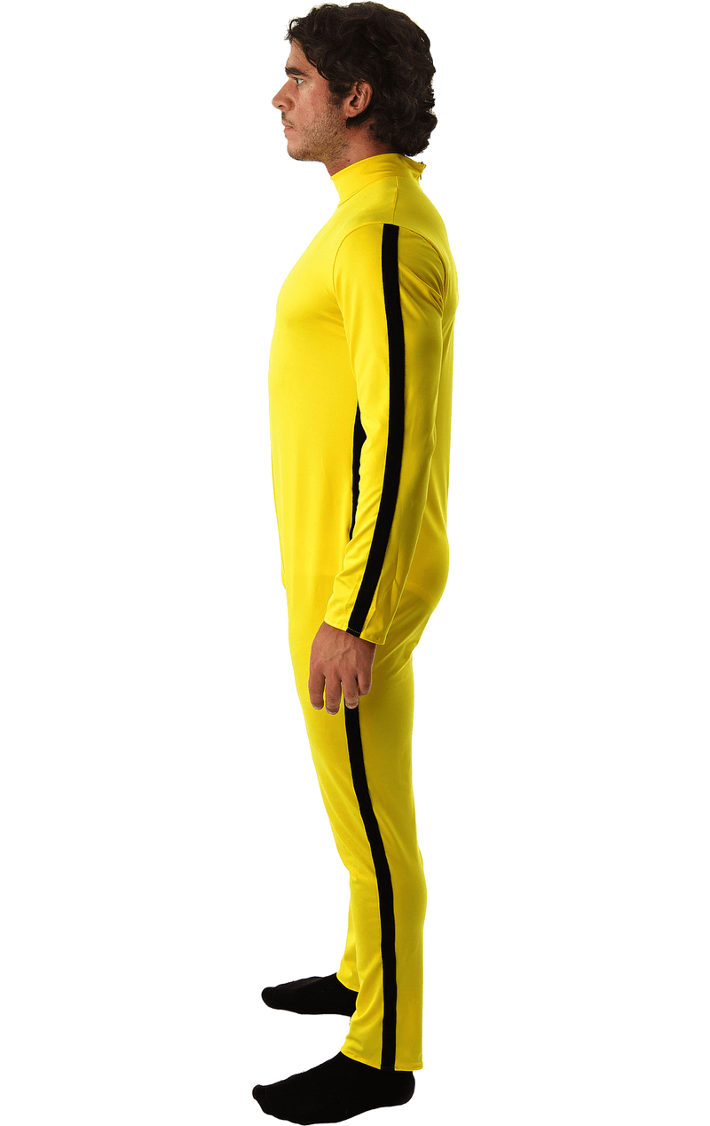 Kill Bill Bruce Lee Jumpsuit-Kostüm für Erwachsene