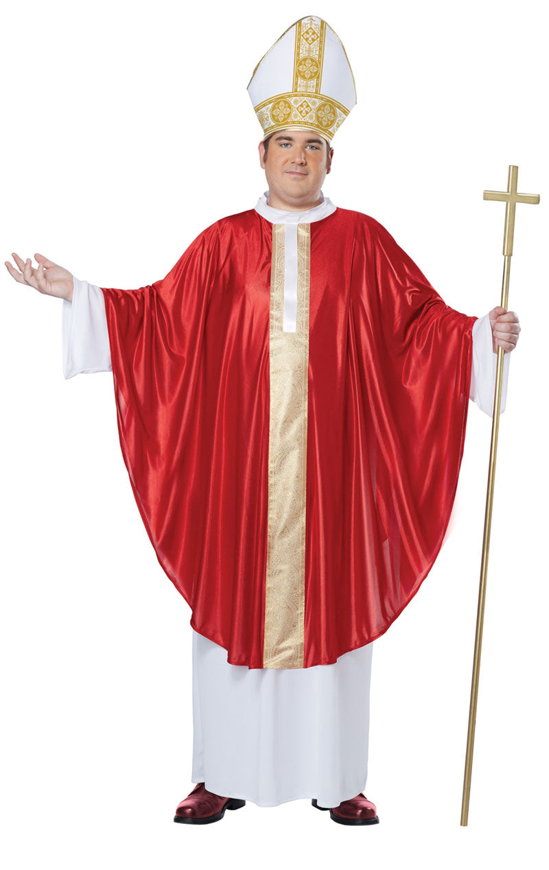 Das Papst-Kostüm (große Größe)