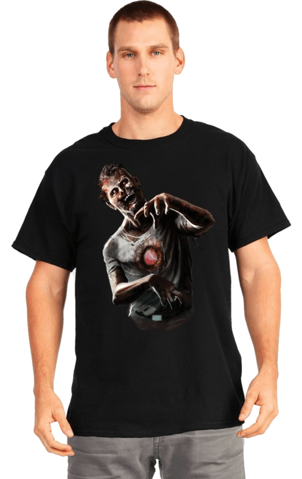 Digital Dudz schlagendes Herz-Zombie-T-Shirt