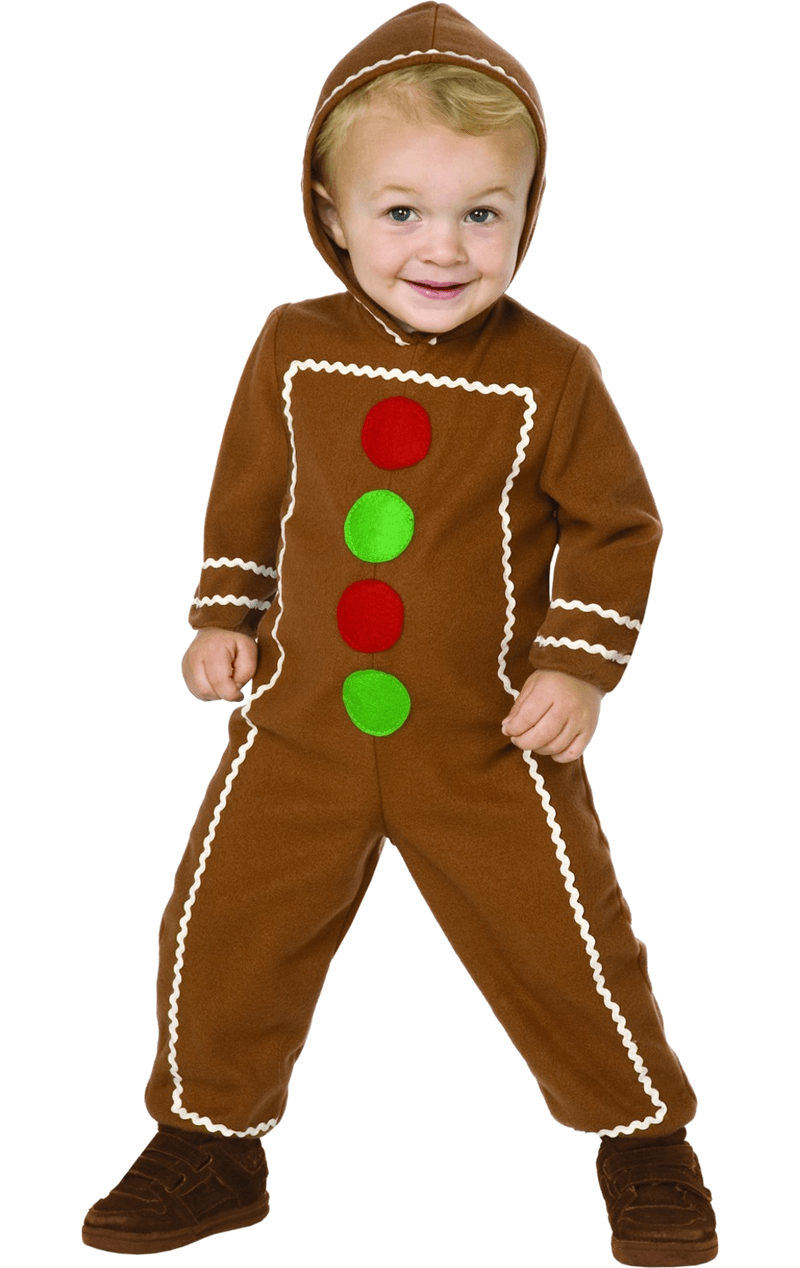 Lebkuchenmann Kostüm für Kinder