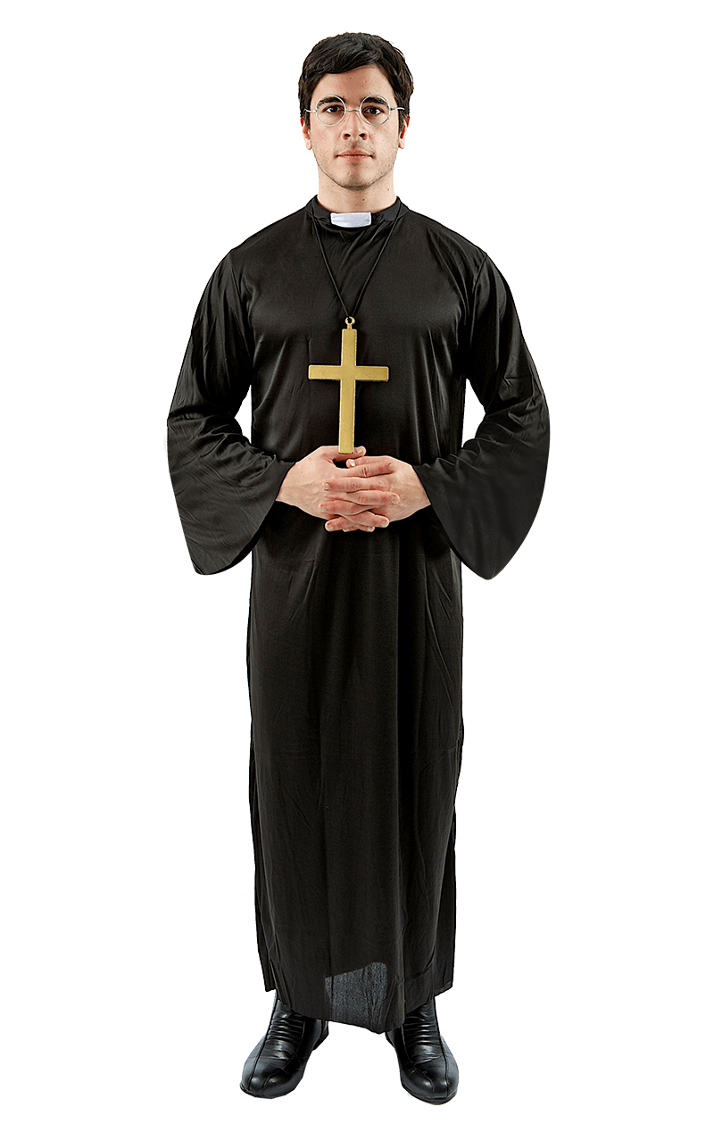 Pfarrer Kostüm für Herren