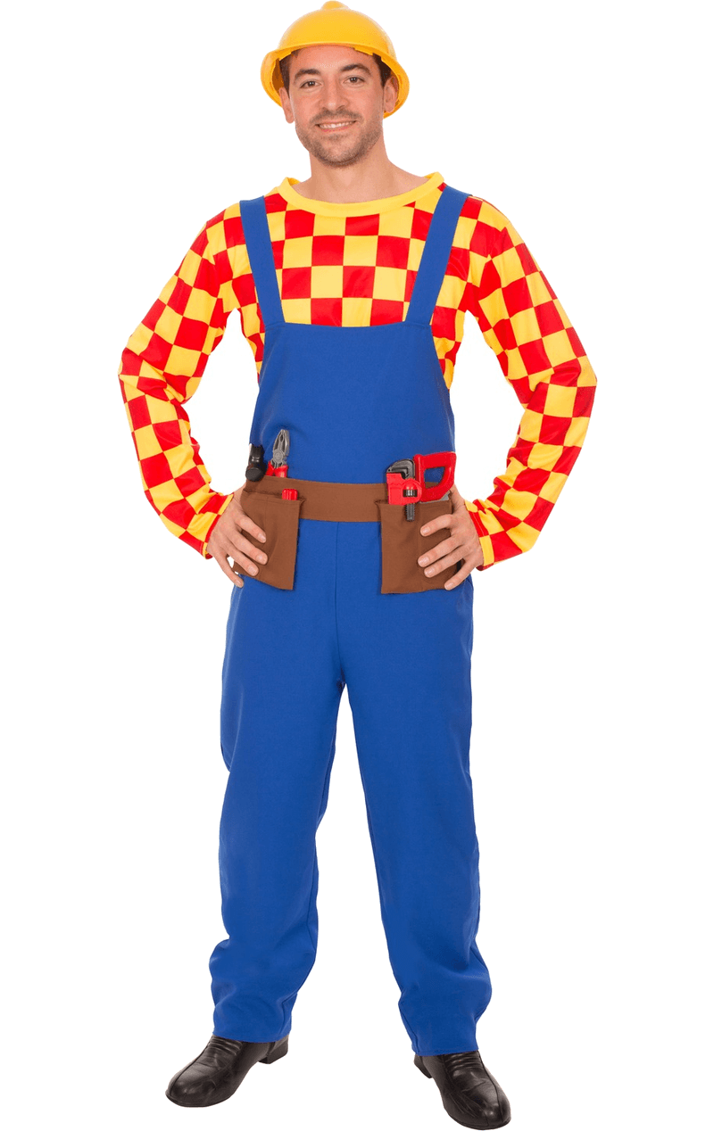 Bob der Baumeister-Kostüm für Erwachsene