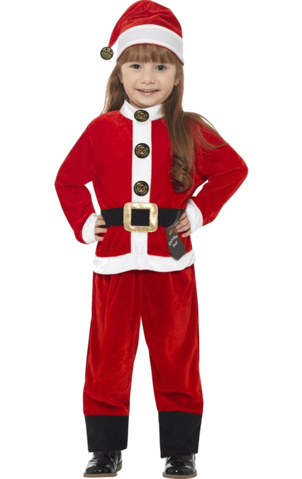 Kleinkind Santa Kostüm