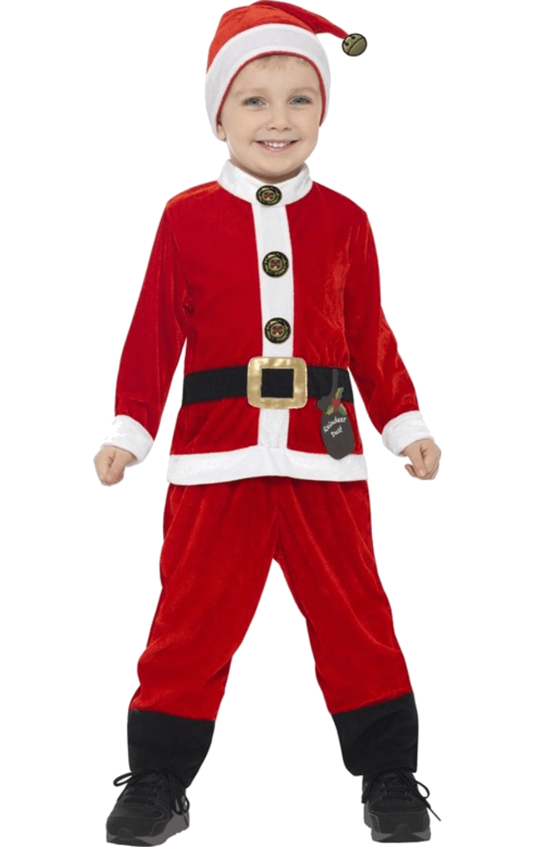 Kleinkind Santa Kostüm
