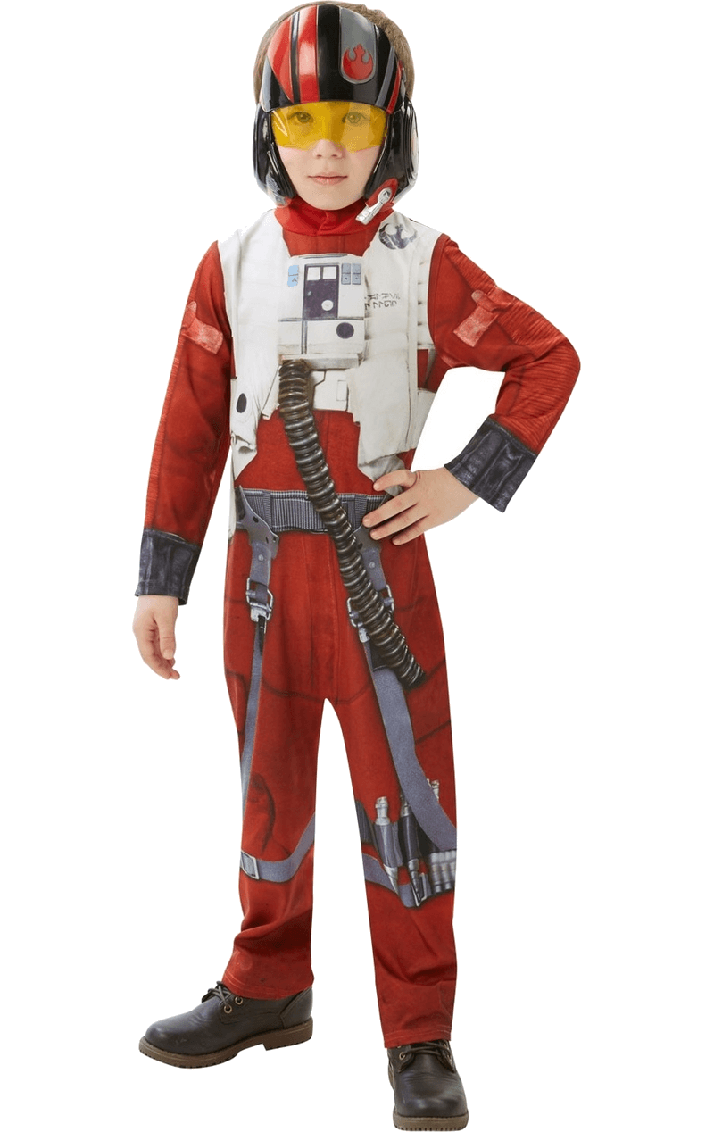 Star Wars Poe (X-Wing Fighter) Kostüm für Kinder